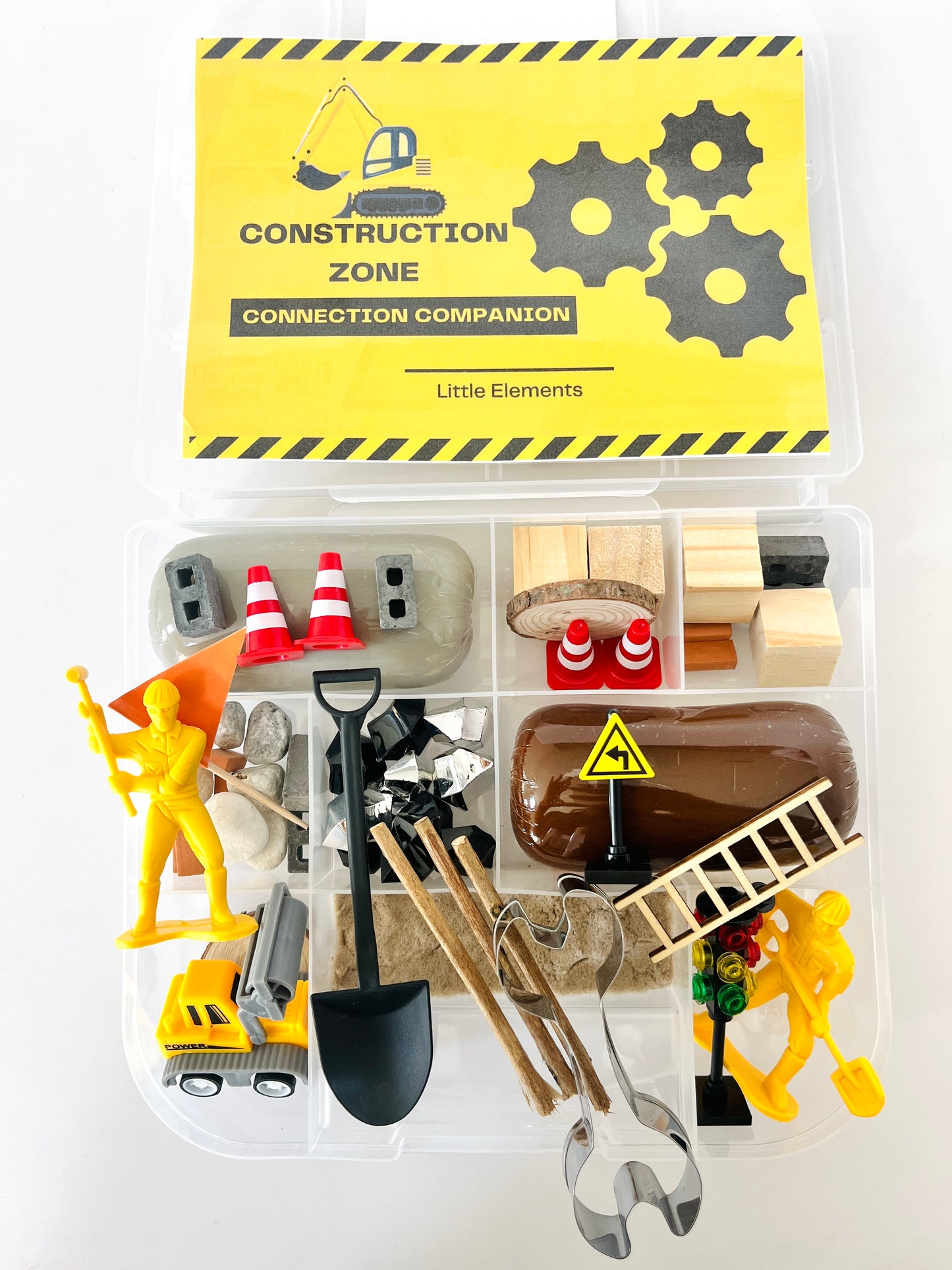 Construction Play Dough Kit