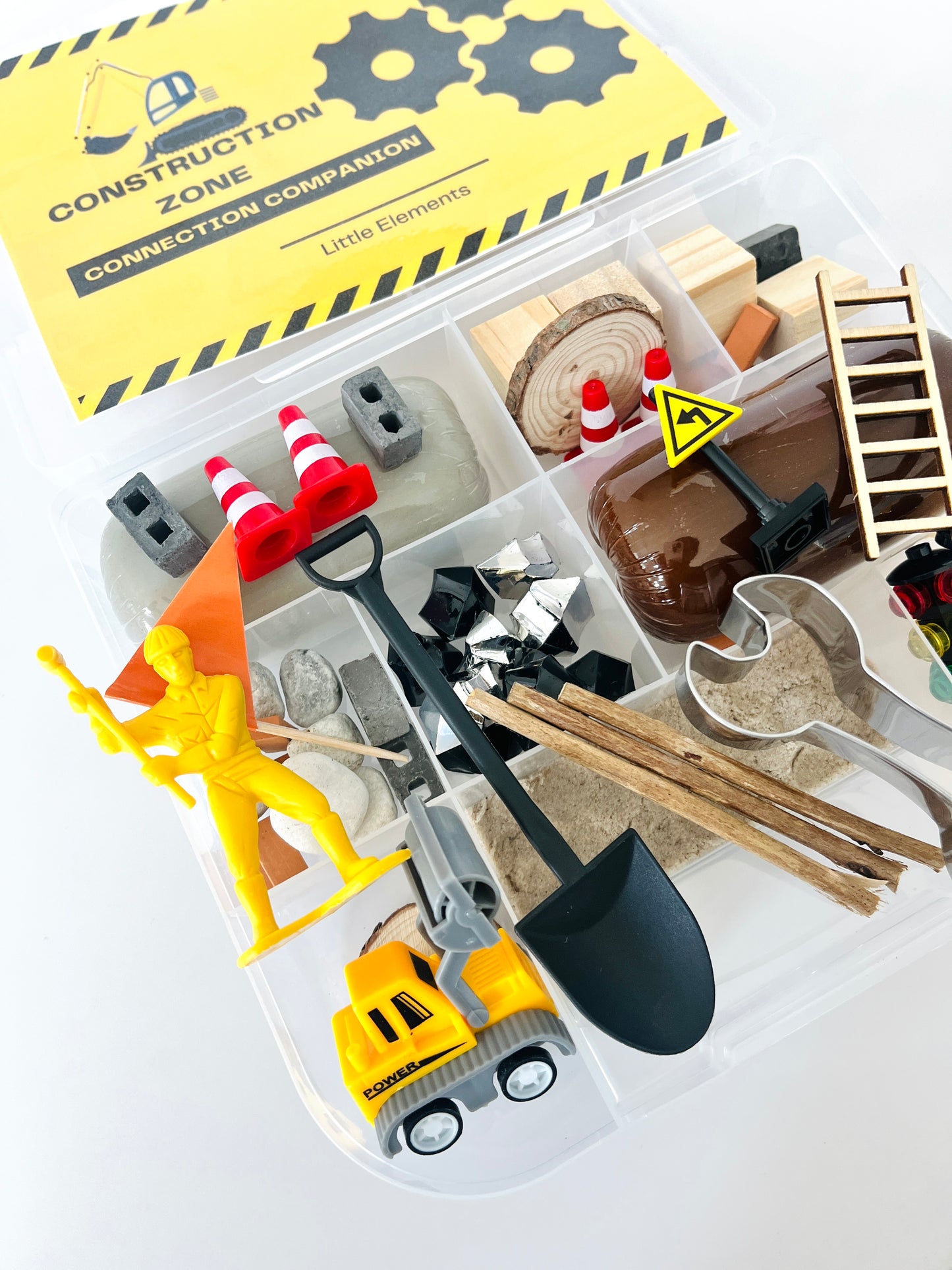 Construction Play Dough Kit