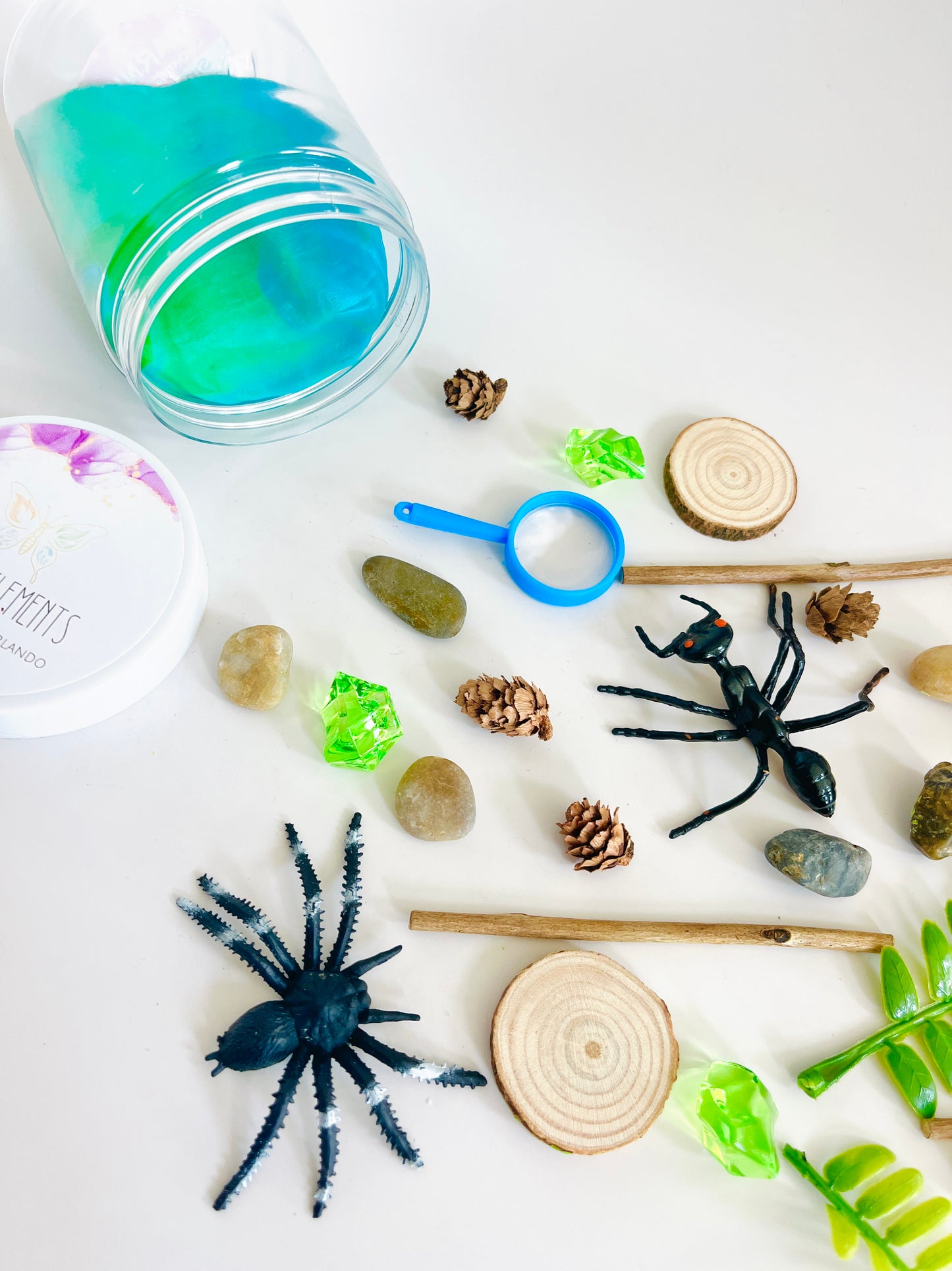 Insect Play Dough Jar