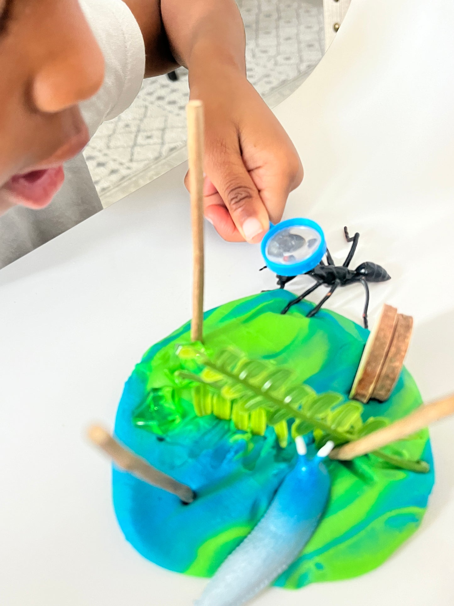 Insect Play Dough Jar