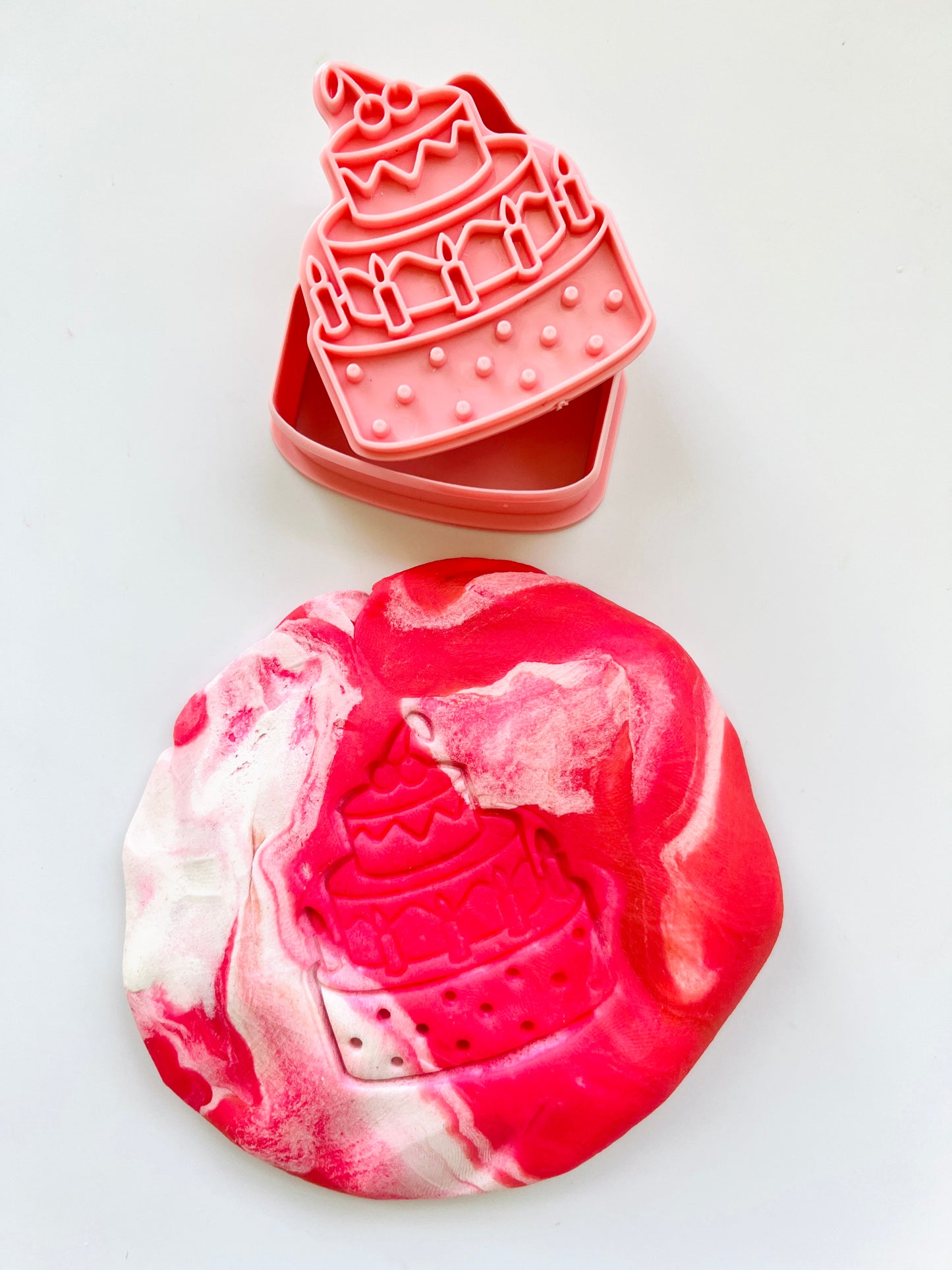 Birthday Cupcake Play Dough Jar