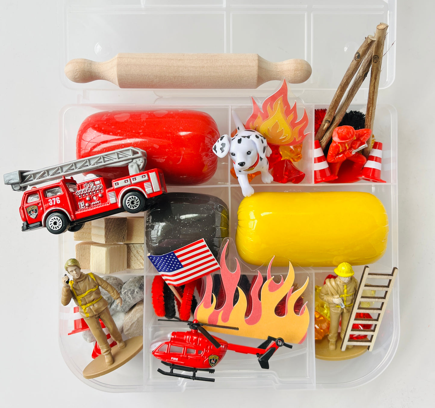 Fire Truck Play Dough Kit