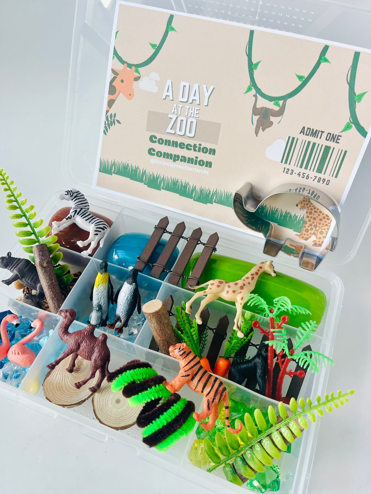 Zoo Playdough Kit