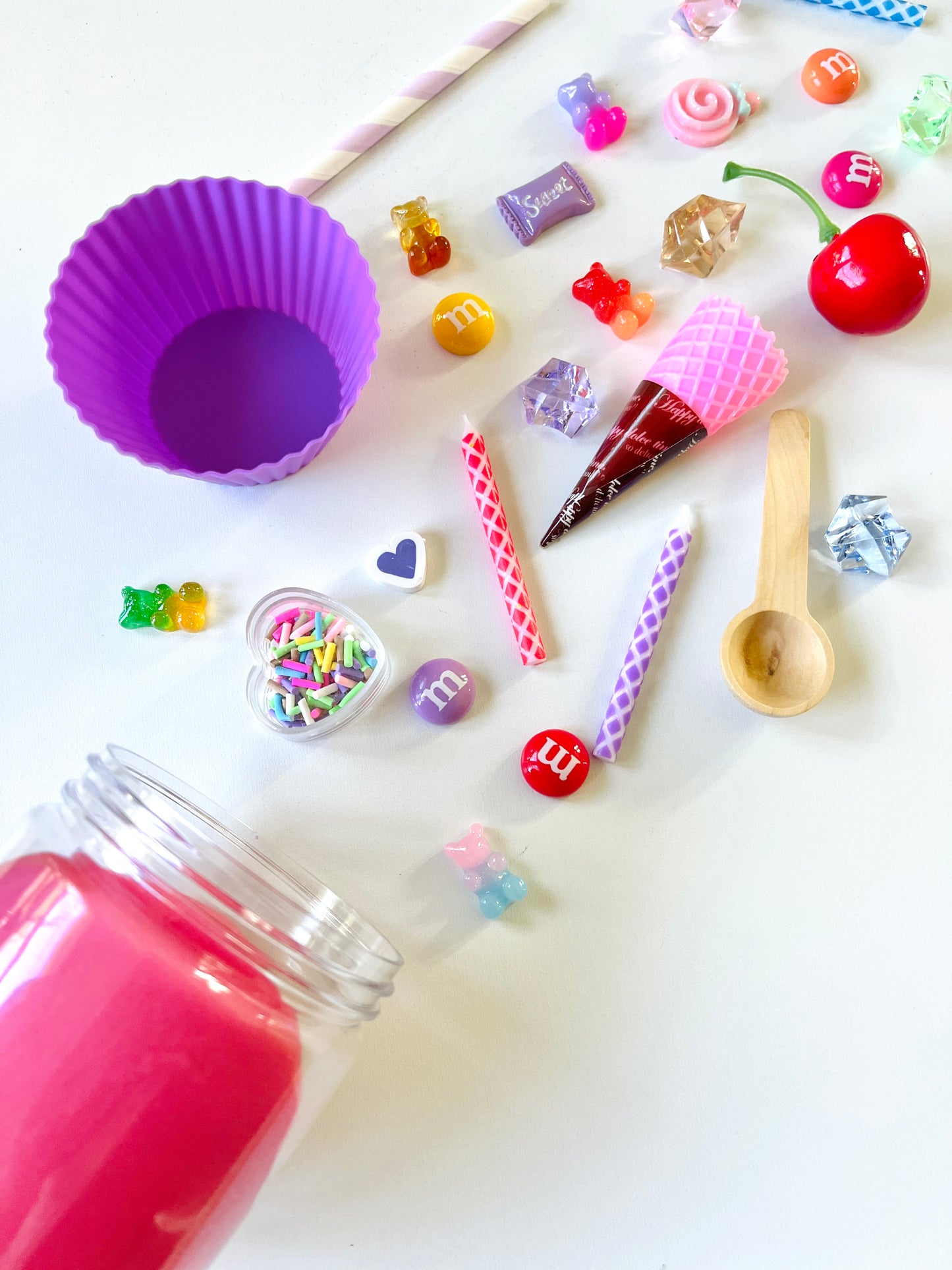 Birthday Cupcake Play Dough Jar