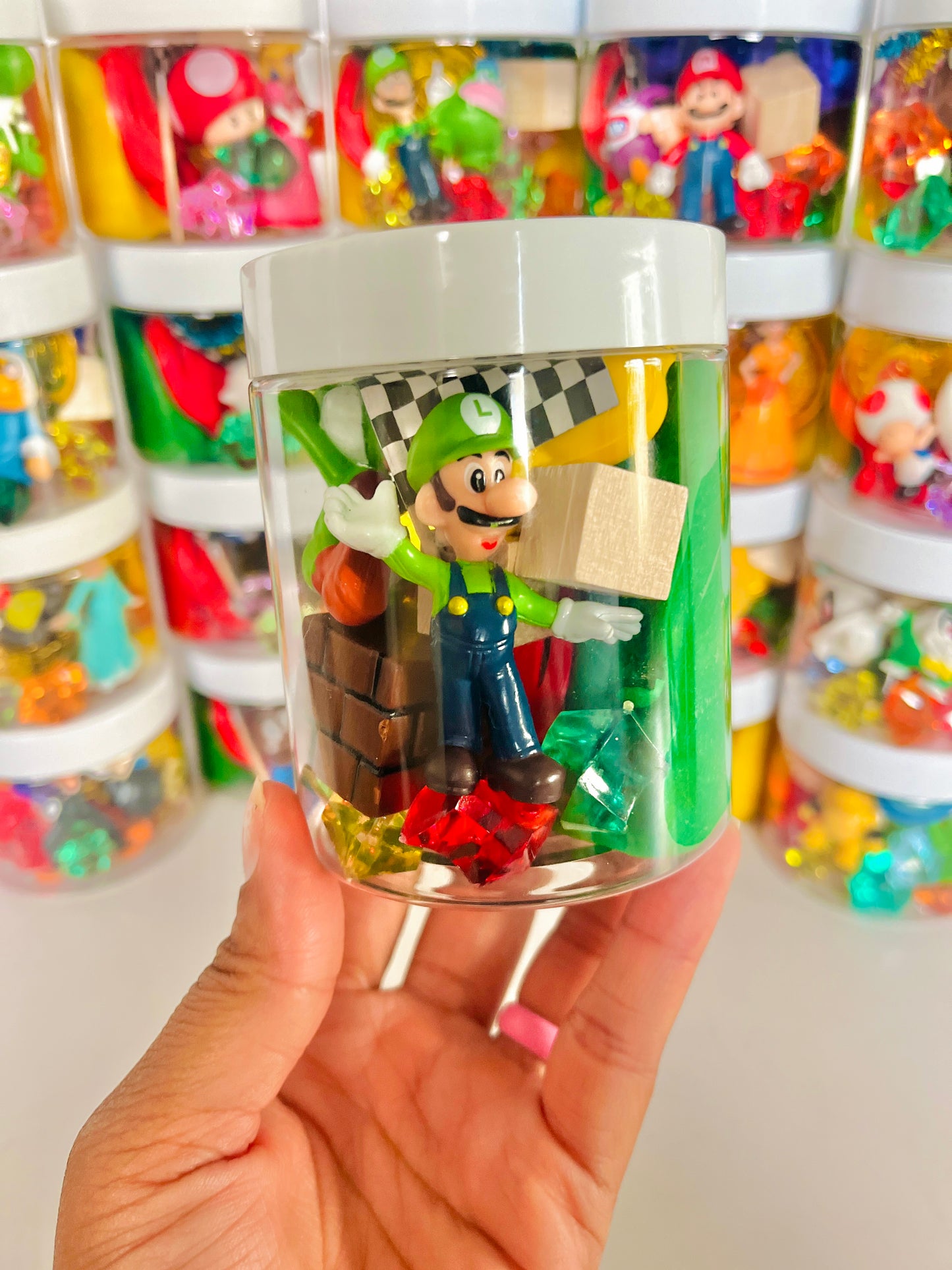 Party Favor Playdough Jars