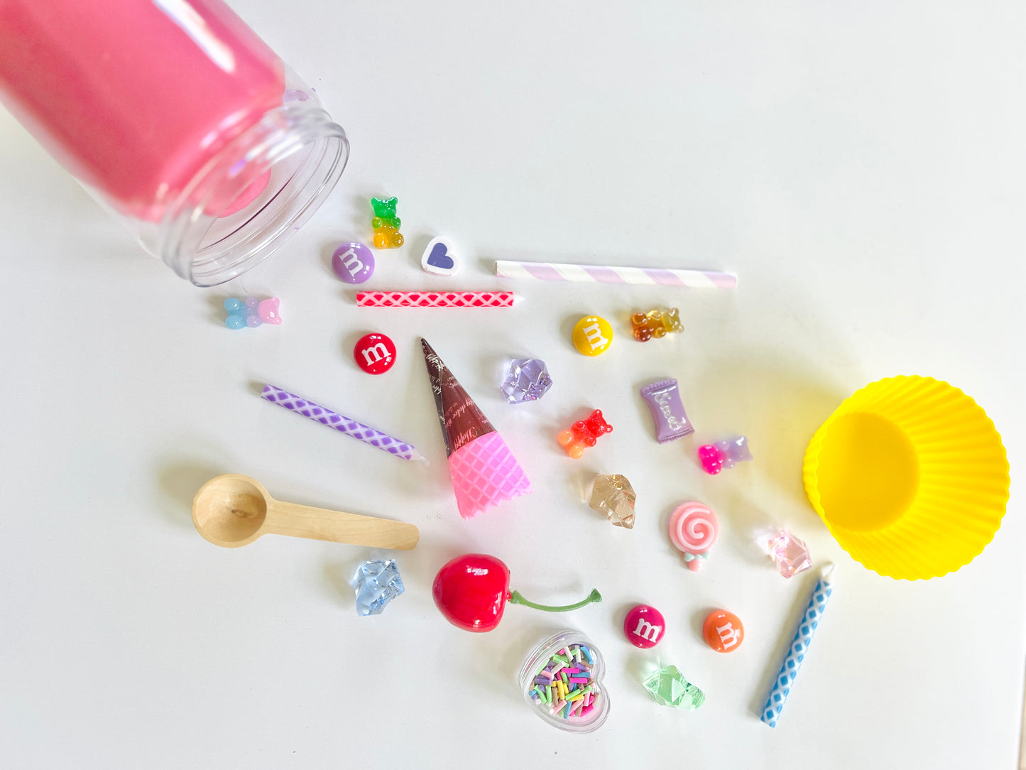 Birthday Cupcake Play Dough Jar