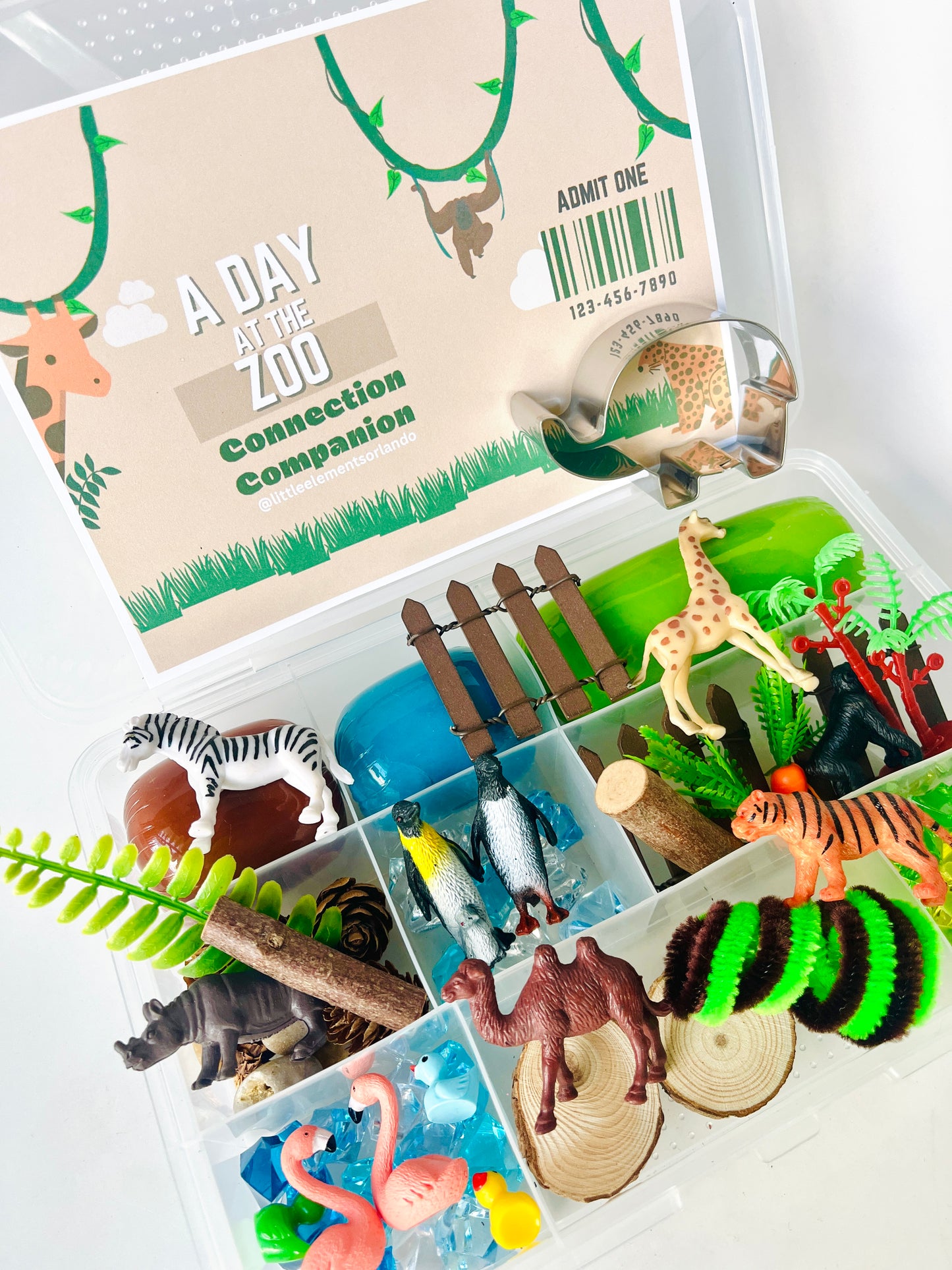 Zoo Playdough Kit