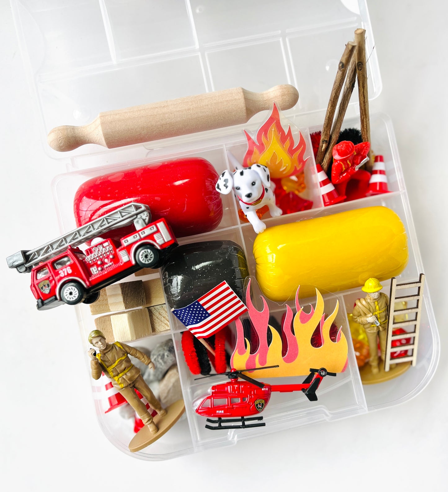 Fire Truck Play Dough Kit