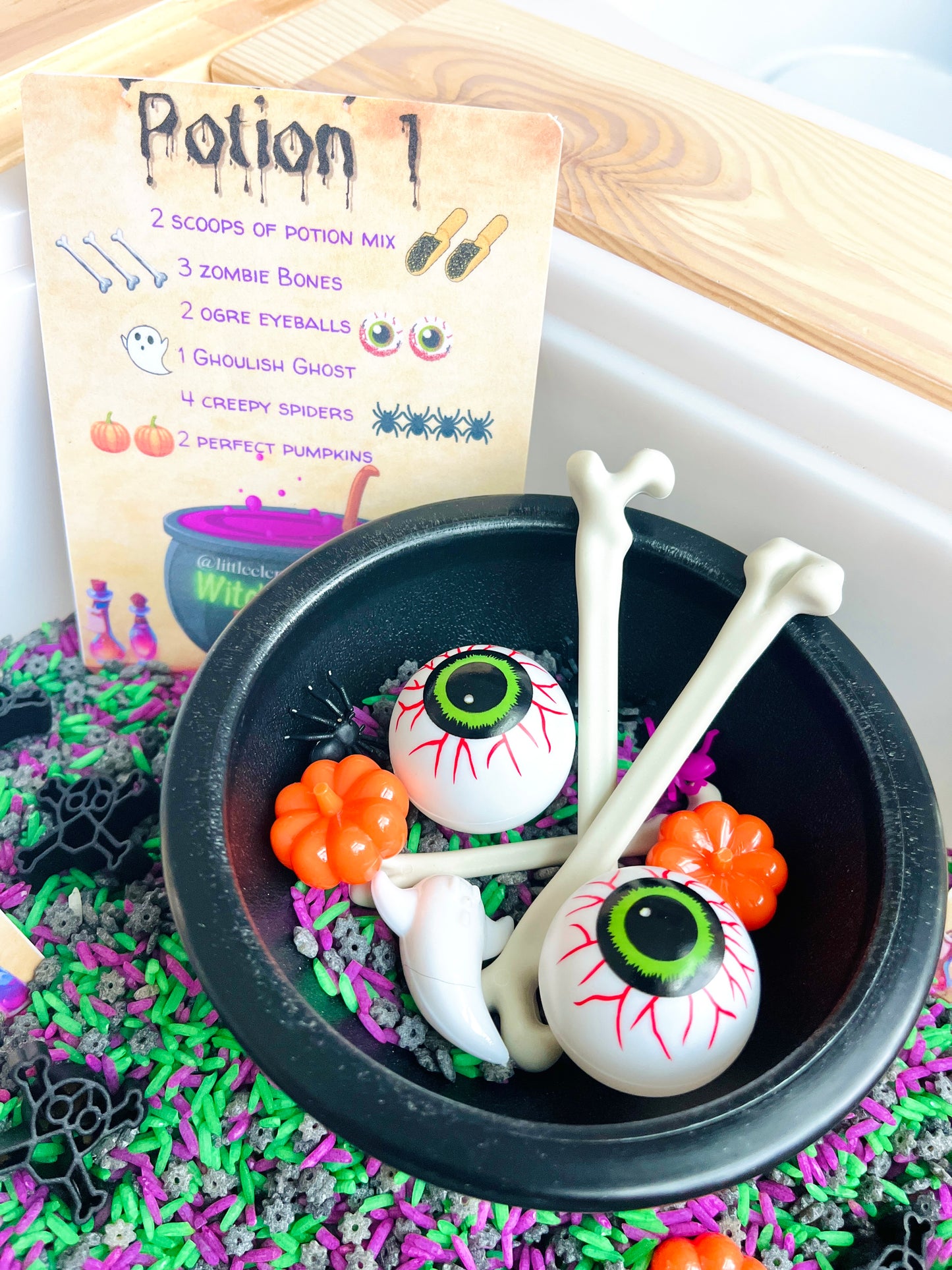 Witches Brew Sensory Rice