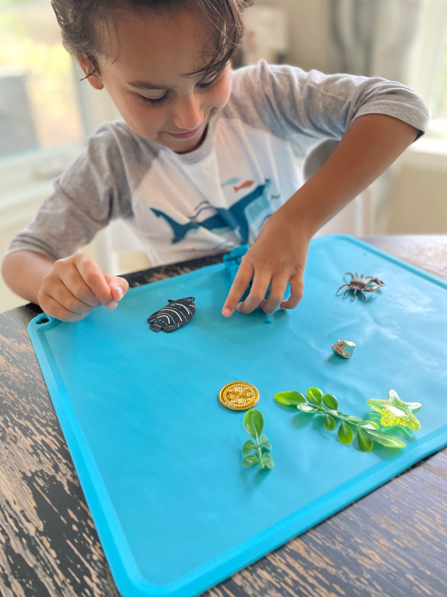 Ocean Play Dough Jar