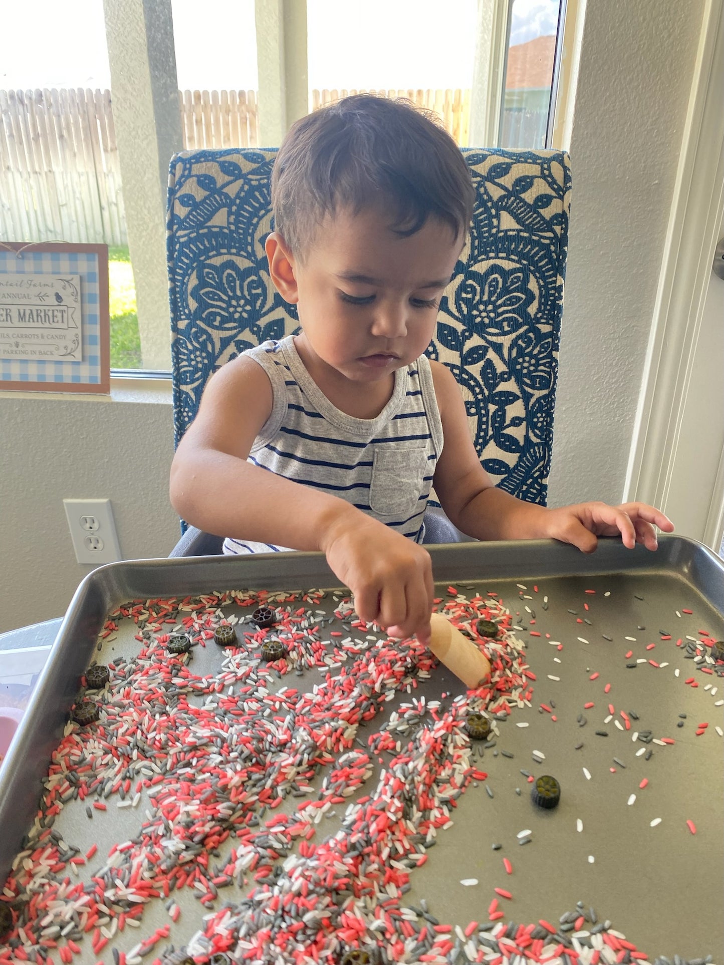 Race Car Sensory Bin Filler