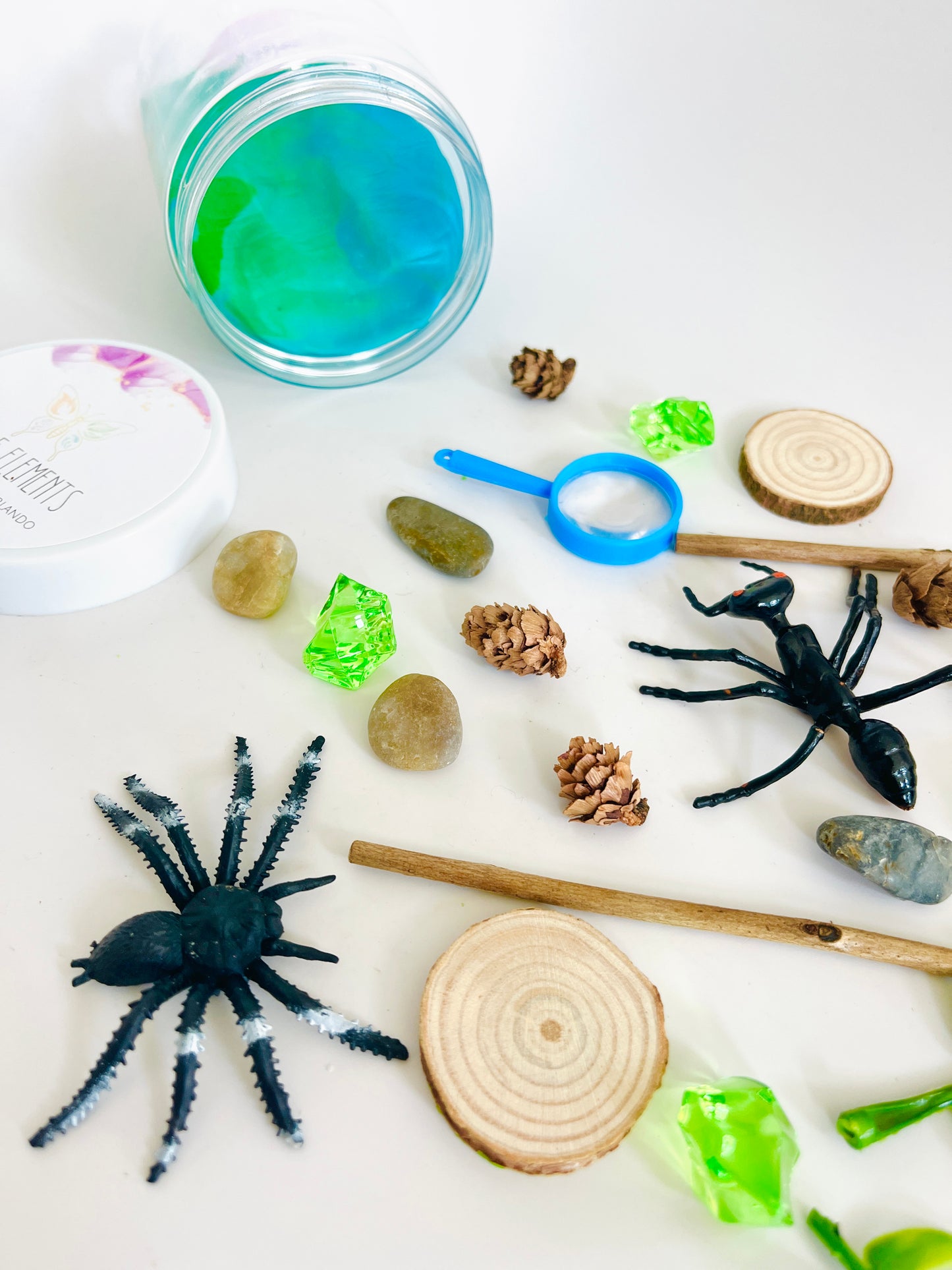 Insect Play Dough Jar