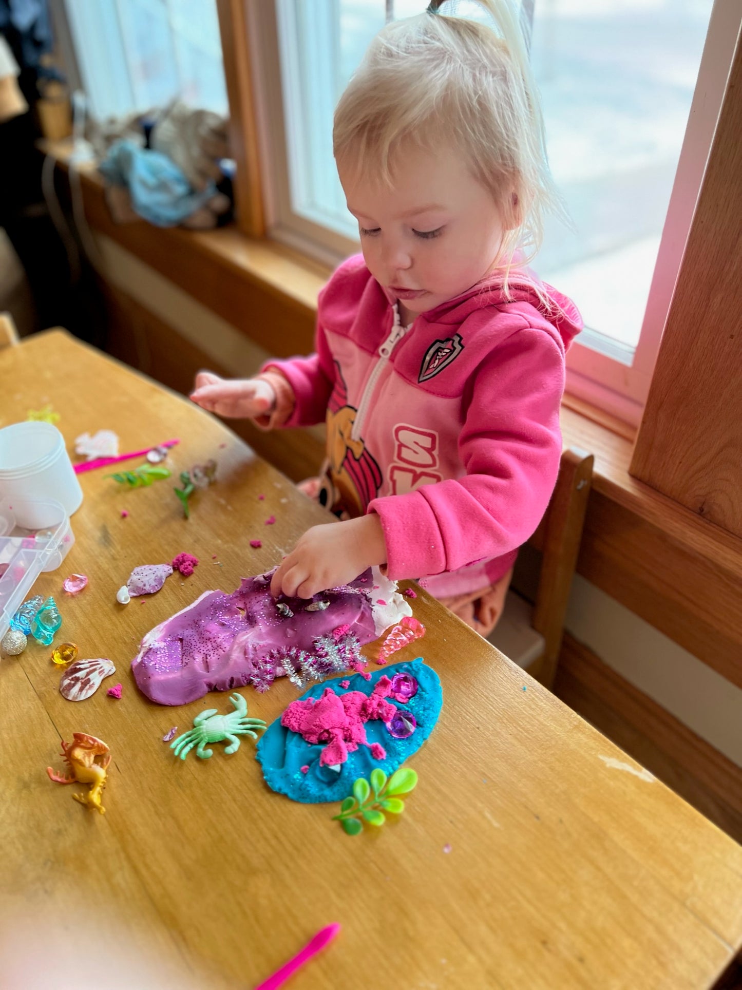 Mermaid Play Dough Jar