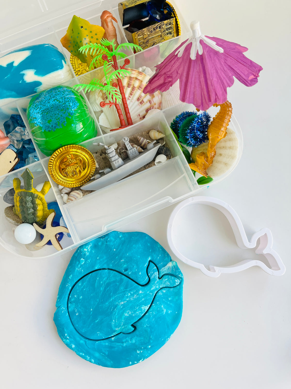 Ocean Play Dough Kit – Little Elements