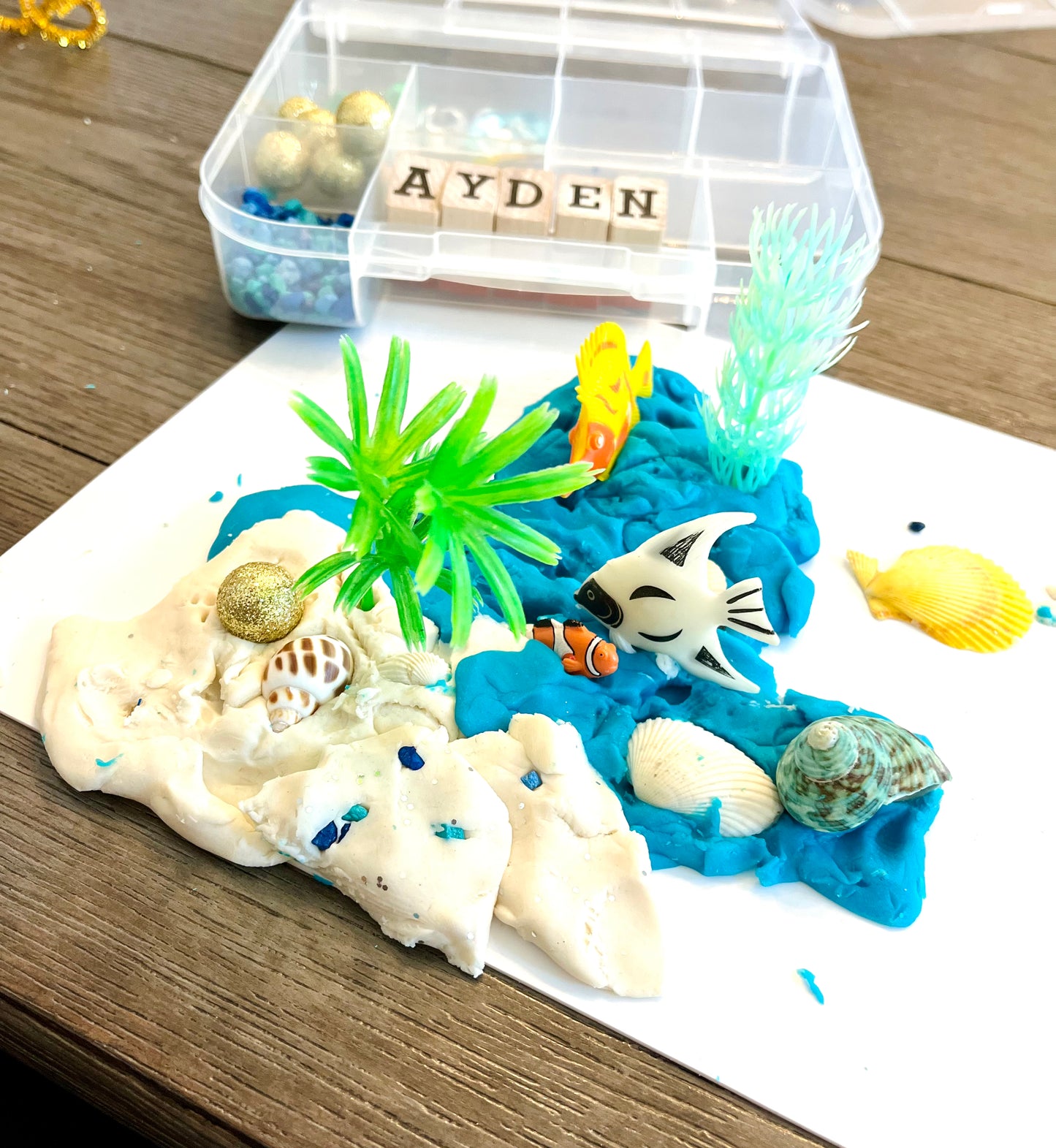 Ocean Play Dough Kit