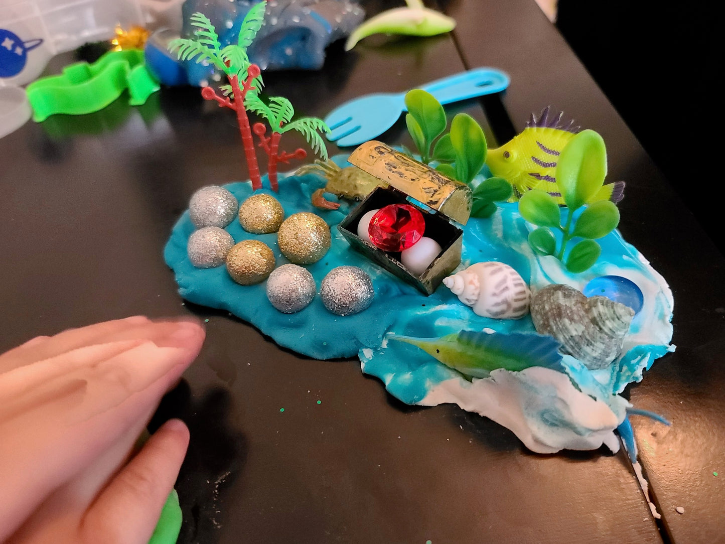 Ocean Play Dough Kit